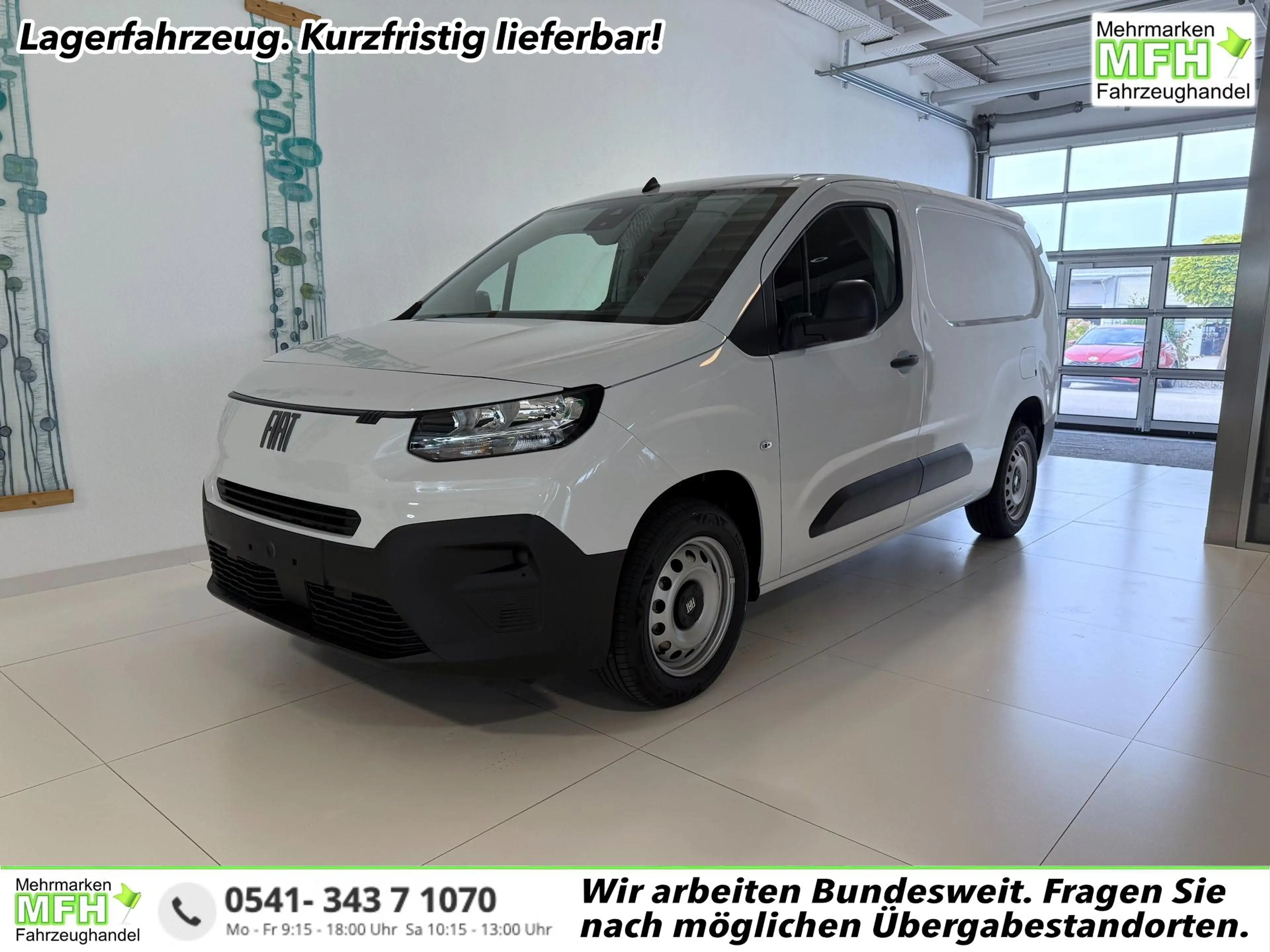 Fiat Doblo L2H1 mit erhöhter Nutzlast 1.5 BlueHDi 75 kW (1...