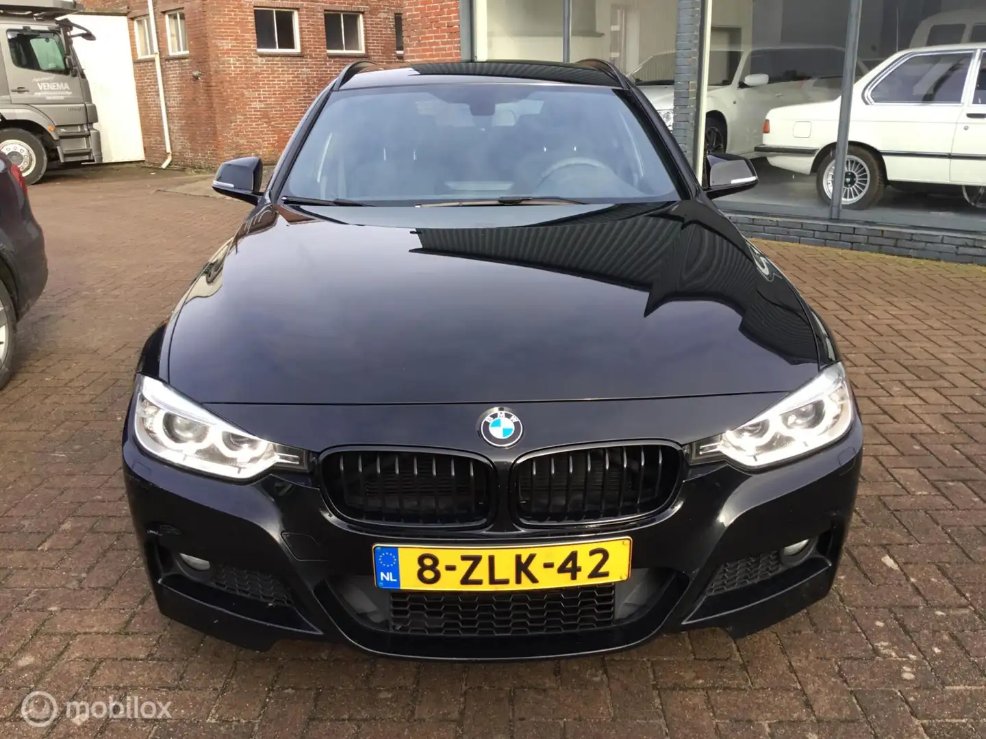 BMW 316 3-serie Touring 316i Executive M line. NL auto Zwart - 2