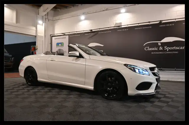 Mercedes-Benz E 220 CDI CABRIOLET AMG LINE / FACELIFT / AIRSCARF / CARPLAY / XENON / GPS NAVIGATION / HARMAN KARDON SOUND SYSTEM !!
