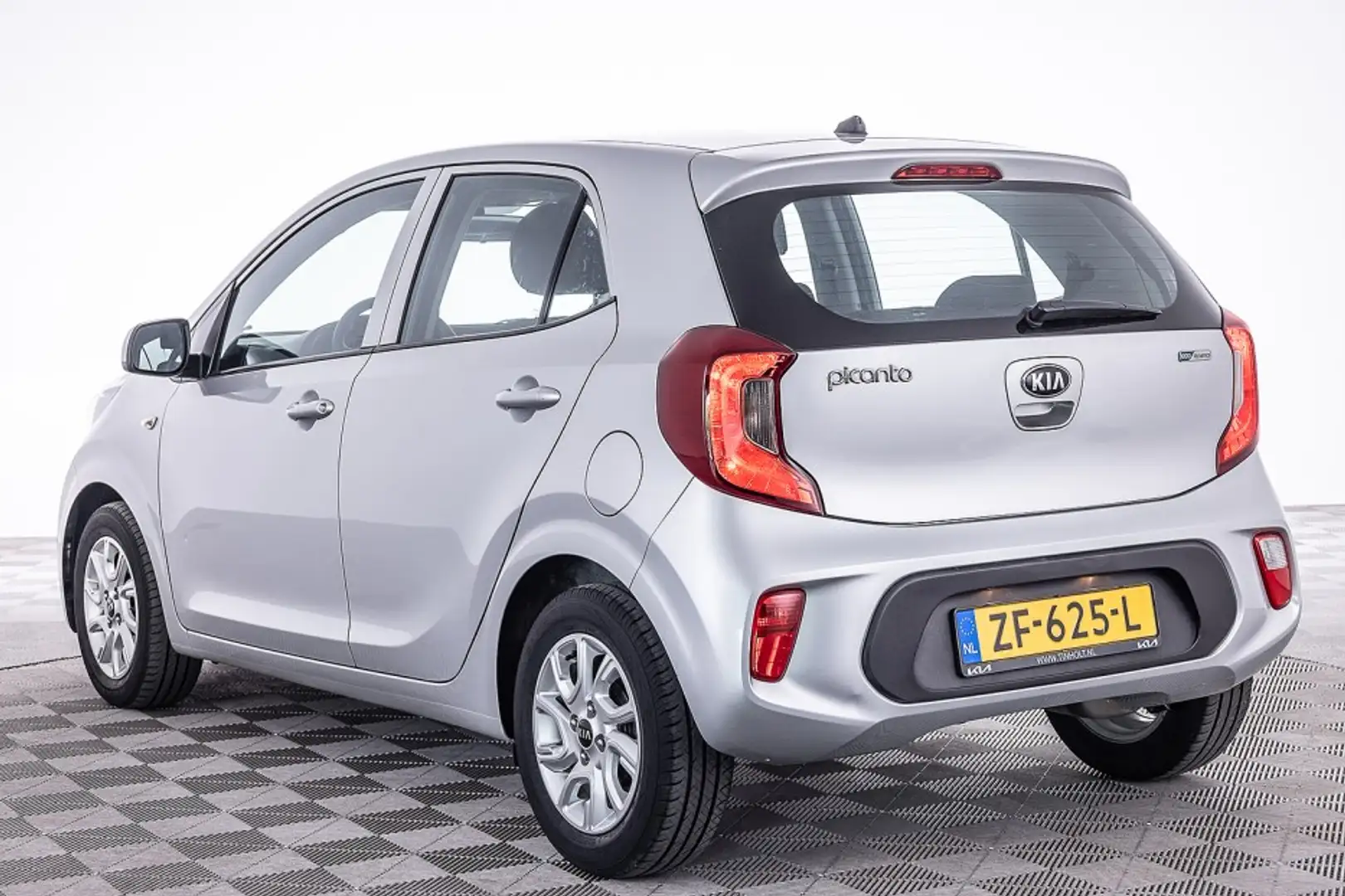 Kia Picanto 1.0 CVVT EconomyPlusLine | AIRCO | VELGEN ✅ 1e Eig Grijs - 2