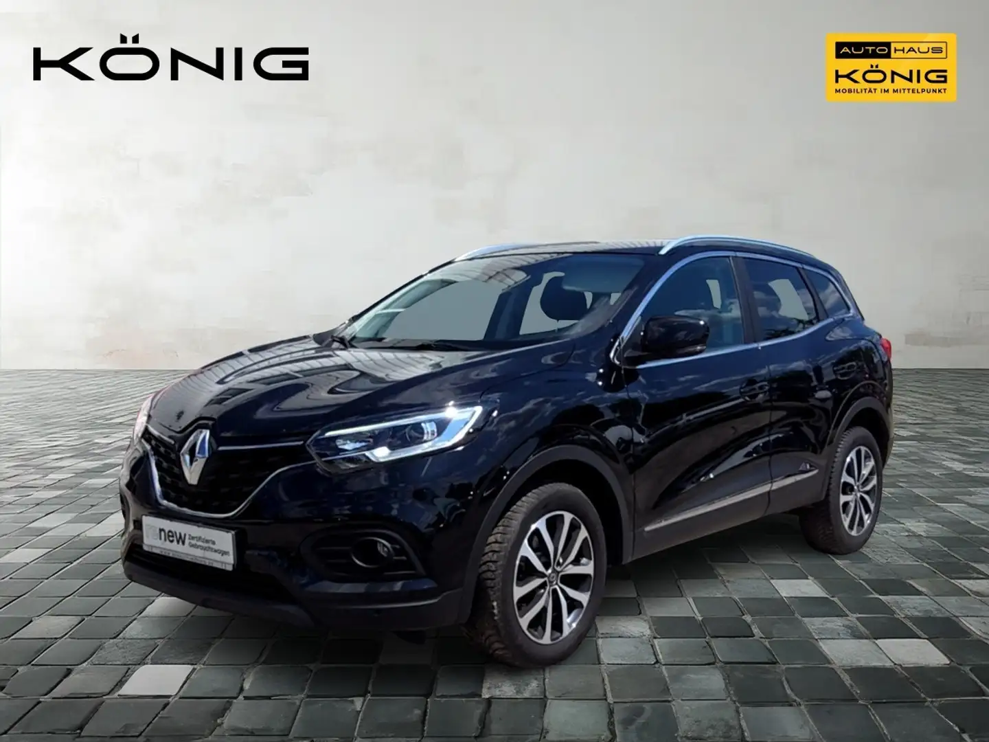 Renault Kadjar ZEN TCe 140 EDC Carplay*PDC v/h*Klima Schwarz - 1