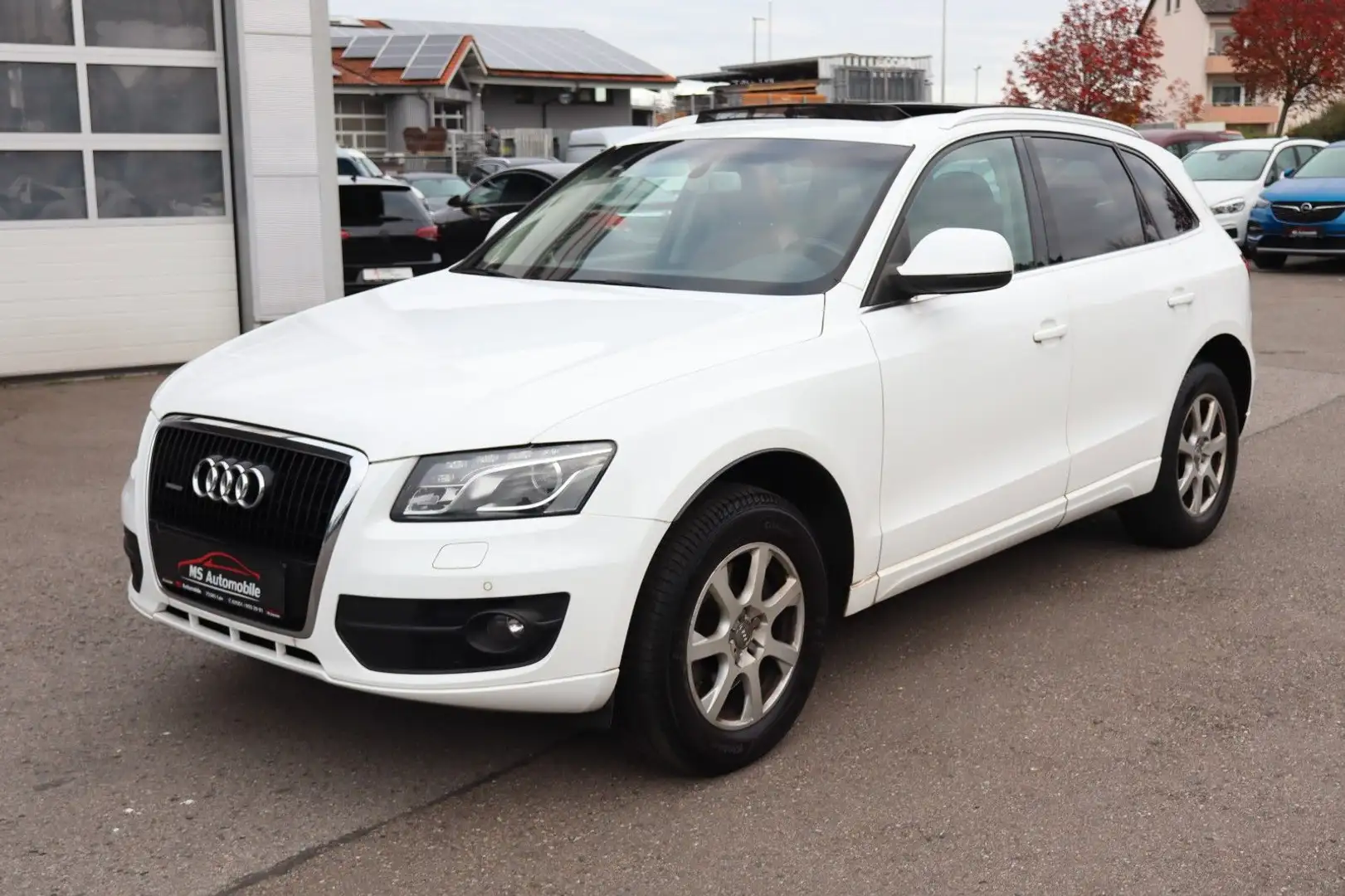 Audi Q5 3.0 TDI DPF S tronic quattro Navi_Leder_Pano Blanc - 1
