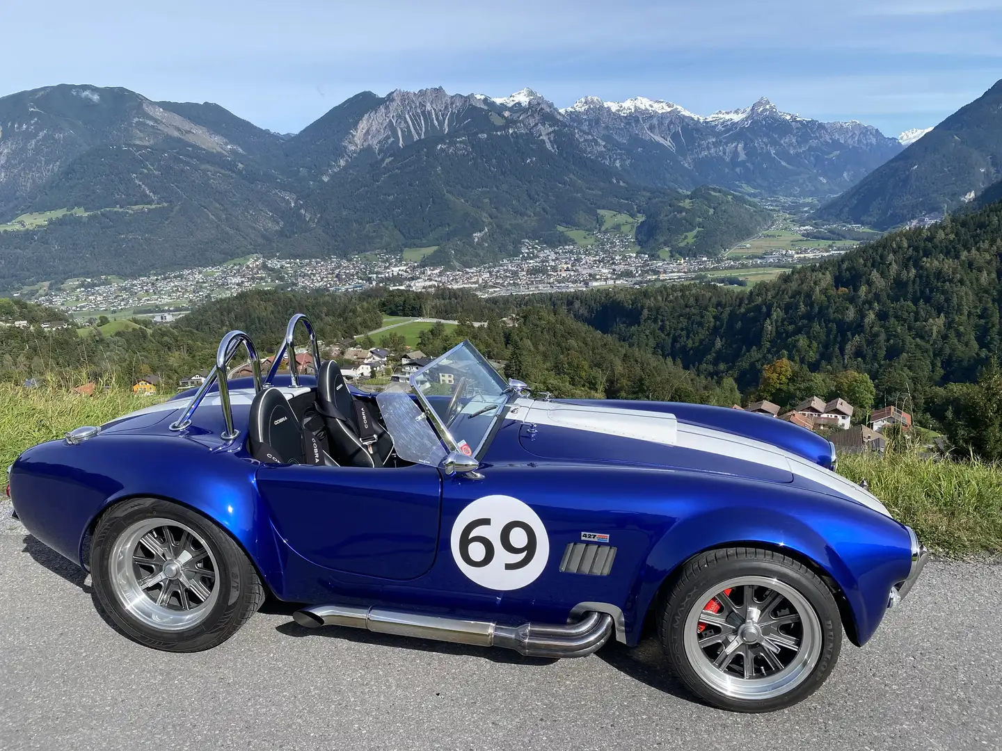 AC Cobra Factory Five Mk4 Cobra 7.0 V8, Nur 2100km Azul - 1
