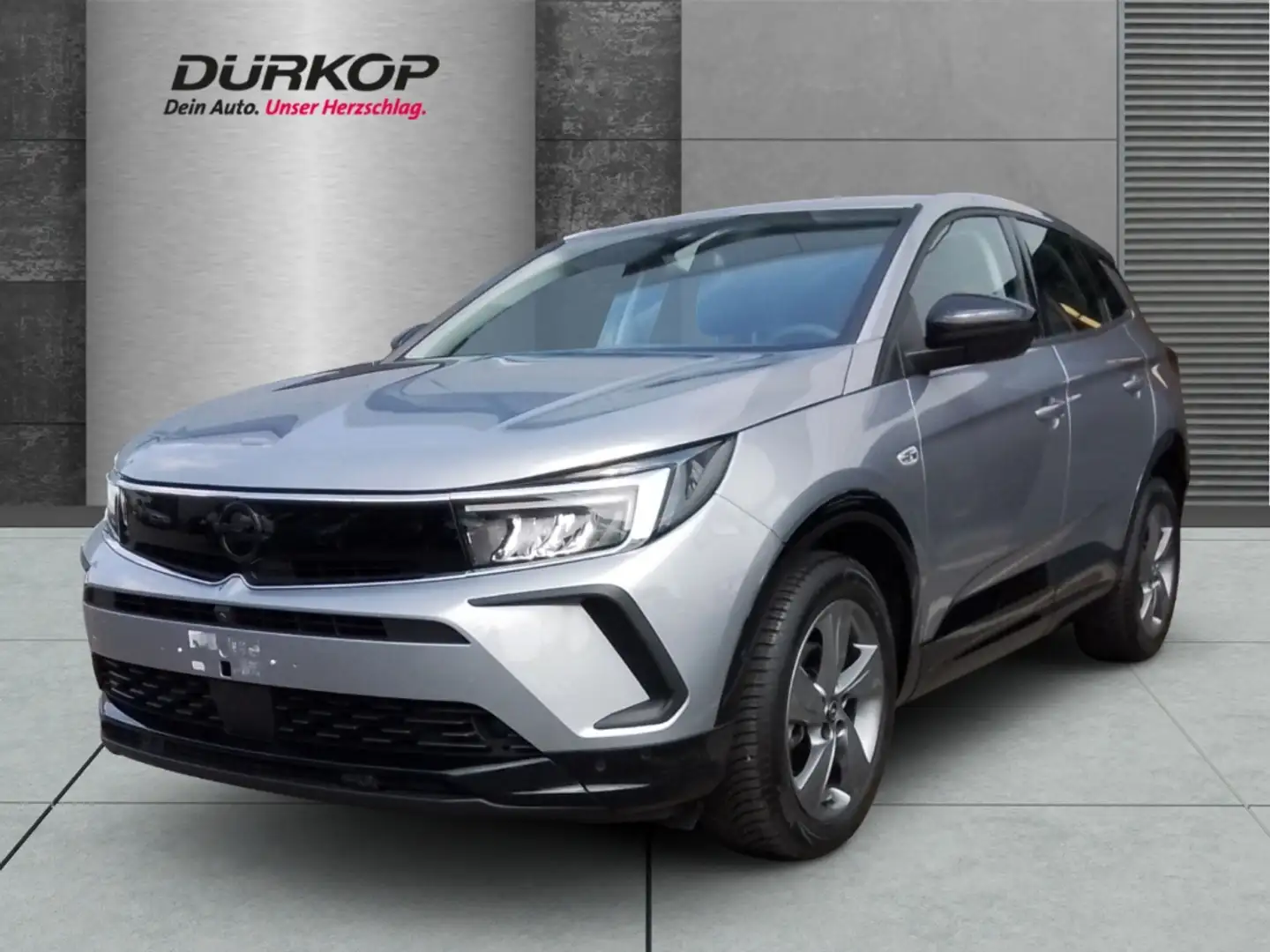 Opel Grandland Line EU6e 1.2 Turbo GS Navi 360 Kamera LED Apple C Grau - 1