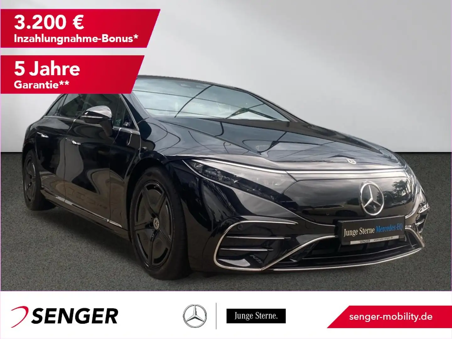 Mercedes-Benz EQS 450+ AMG Digital-Light Airmatic Pano 360°-K. Schwarz - 1
