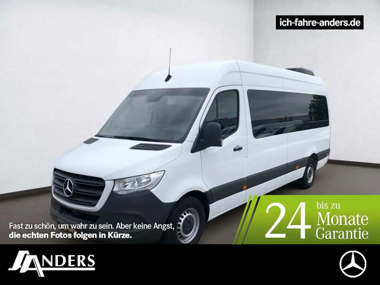 Mercedes-Benz Sprinter 314 Kombi L3H2*MBUX*Klima*Tempomat Weiß - 1