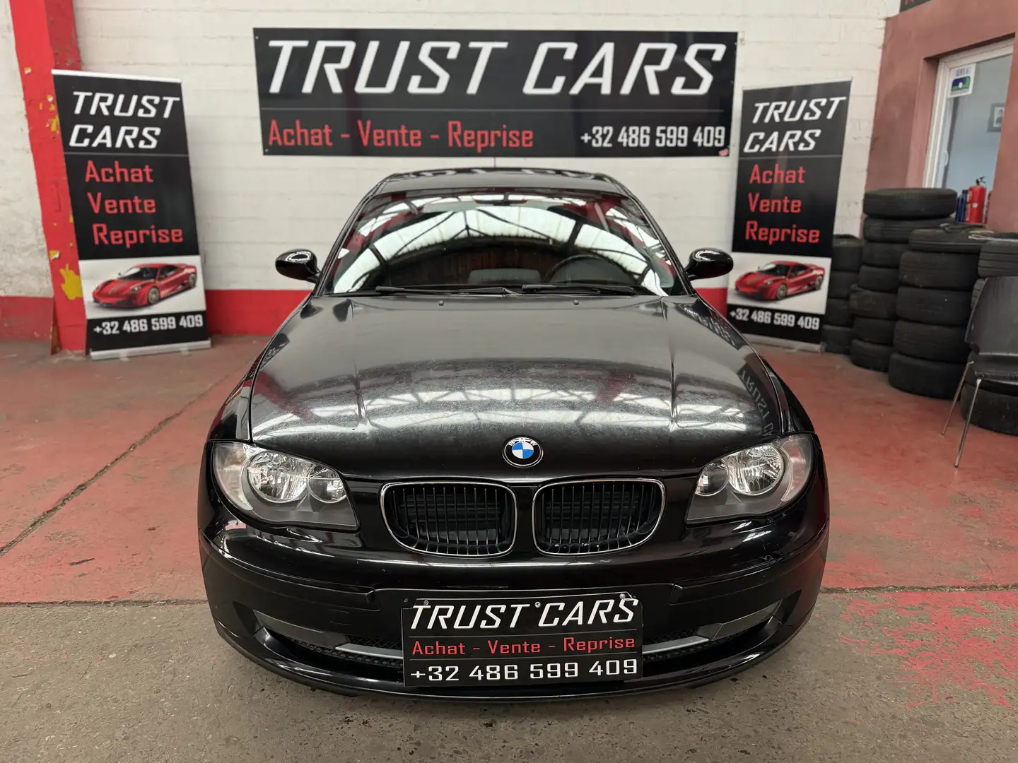 BMW 116 116i Essence Noir - 1