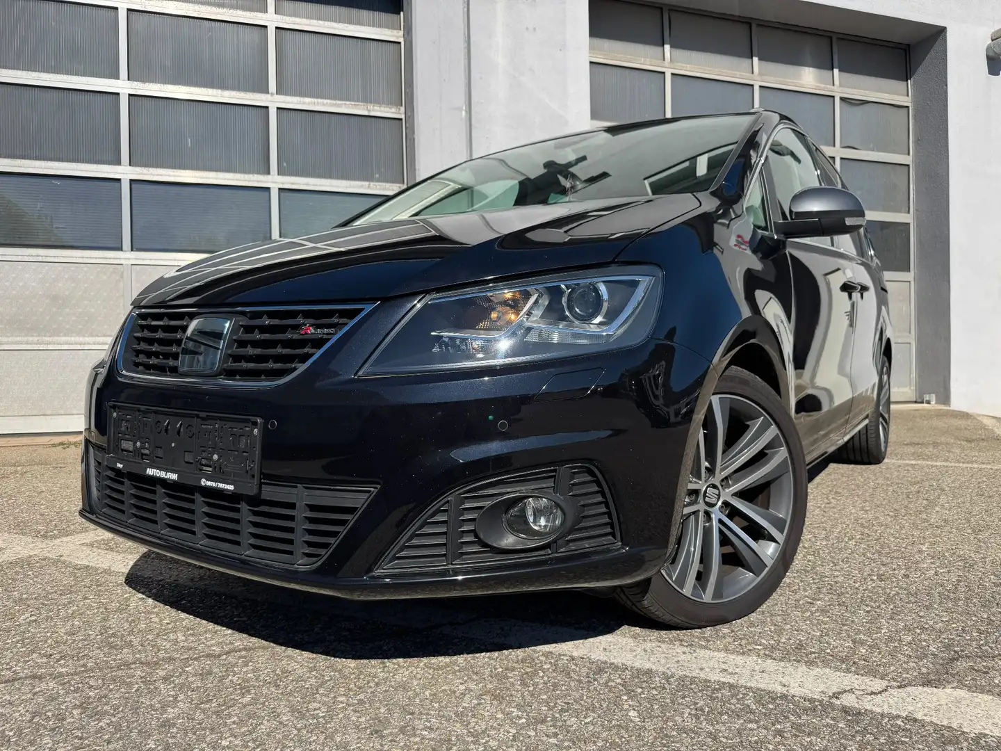 SEAT Alhambra FR-Line Allrad DSG 7Sitzer Anhängerk/Kamera/ACC Schwarz - 1