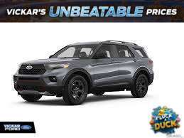 Gray 2024 Ford Explorer SUV / Crossover All-Wheel Drive Automatic