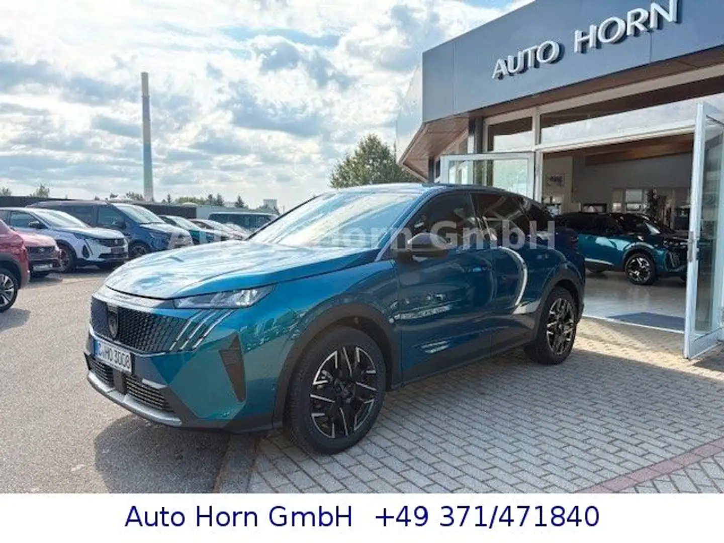 Peugeot 3008 Hybrid 136 Allure Blauw - 1