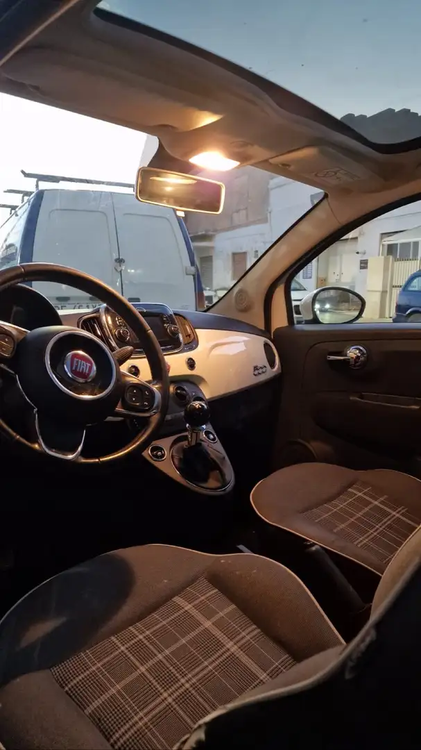 Fiat 500 1.2 Lounge 69cv tetto panoramico! - 2