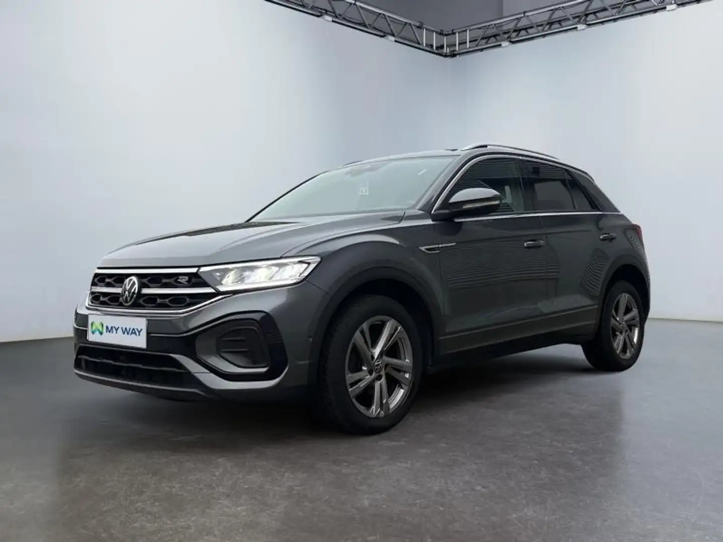 Volkswagen T-Roc R-line*Boite auto*Carplay*Caméra*APS Av/Ar*Clim Grijs - 1