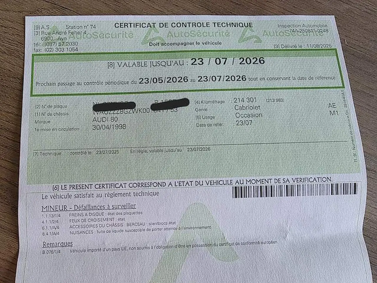 Audi Cabriolet 1.8i Design, foto 9