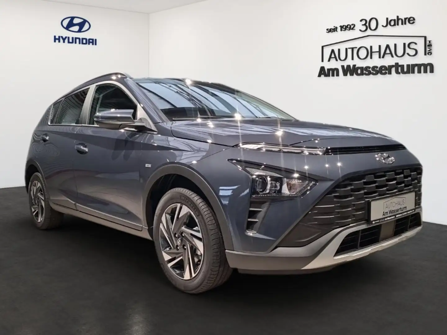 Hyundai BAYON 1.0 T-GD 48V DCT TREND Sitzheizung AppleCarplay Grau - 2