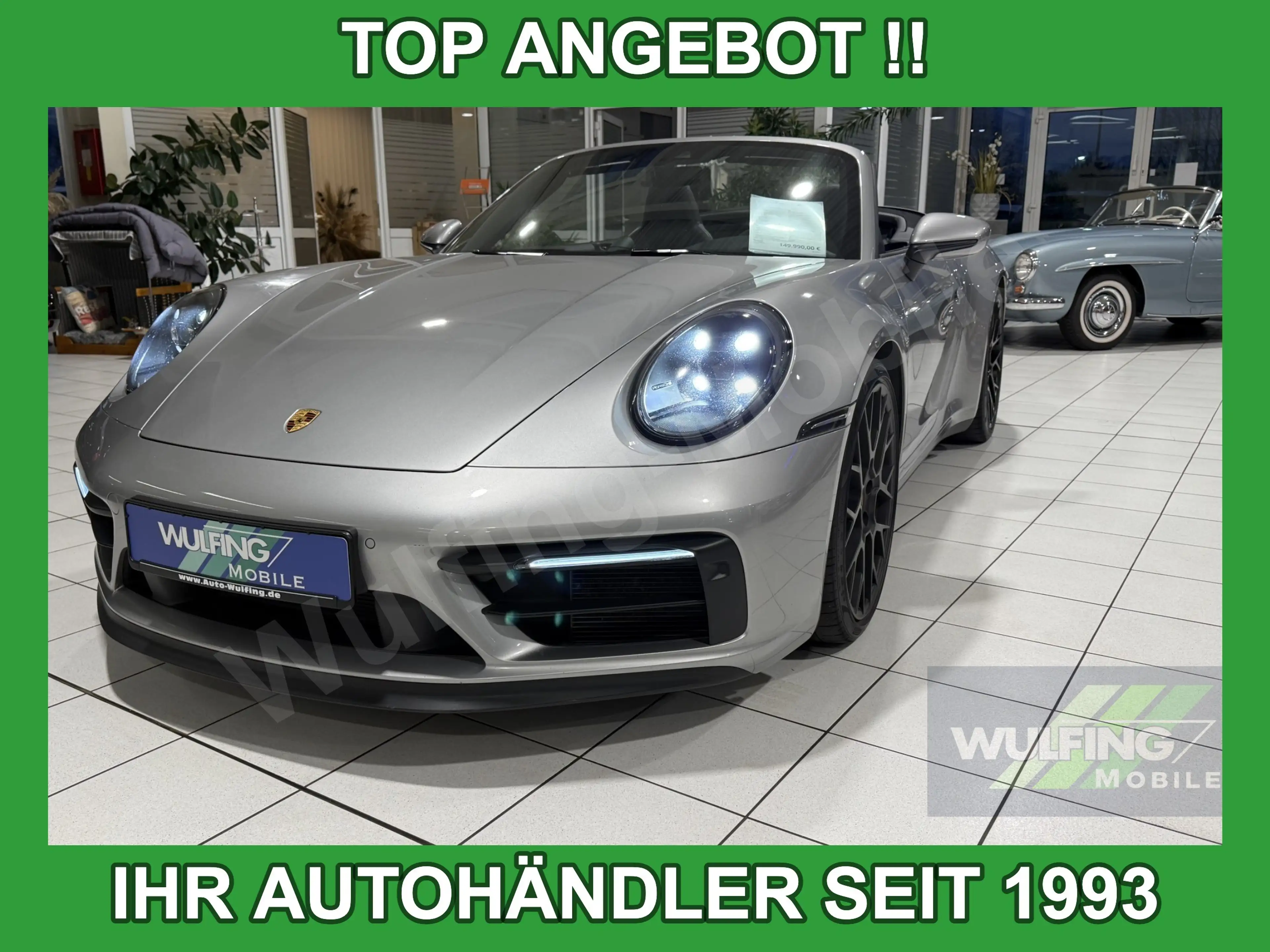 Porsche 911 Carrera GTS PDK Cabriolet NAVI BOSE LEDER