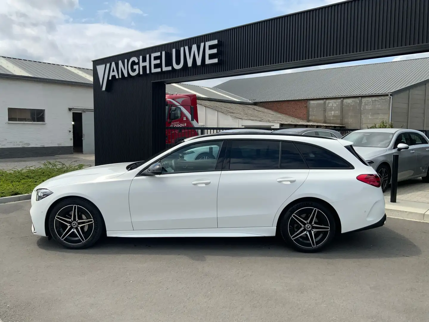 Mercedes-Benz C 180 T 9G-TRONIC AMG Line Advanced night pakket Blanc - 1