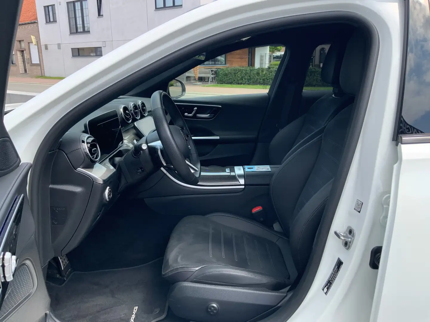 Mercedes-Benz C 180 T 9G-TRONIC AMG Line Advanced night pakket Blanc - 2