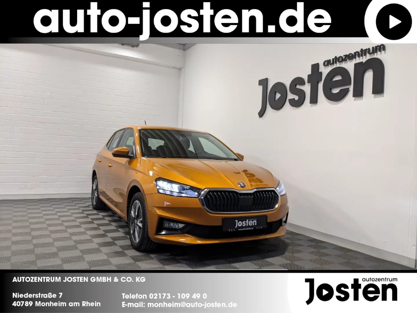 Skoda Fabia Style 1.0 TSI  NAVI ACC LED VIRTUAL PDC Orange - 1