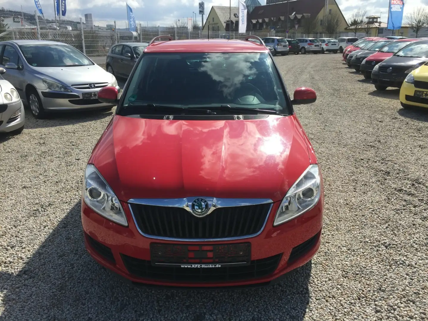 Skoda Fabia Family,Klimaaut.,AHK,Temp.,Tüv Neu! Rouge - 2