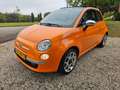 Fiat 500 0.9 TwinAir Lounge PANORAMA/leer Oranje - thumbnail 14