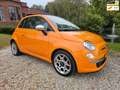 Fiat 500 0.9 TwinAir Lounge PANORAMA/leer Oranje - thumbnail 1