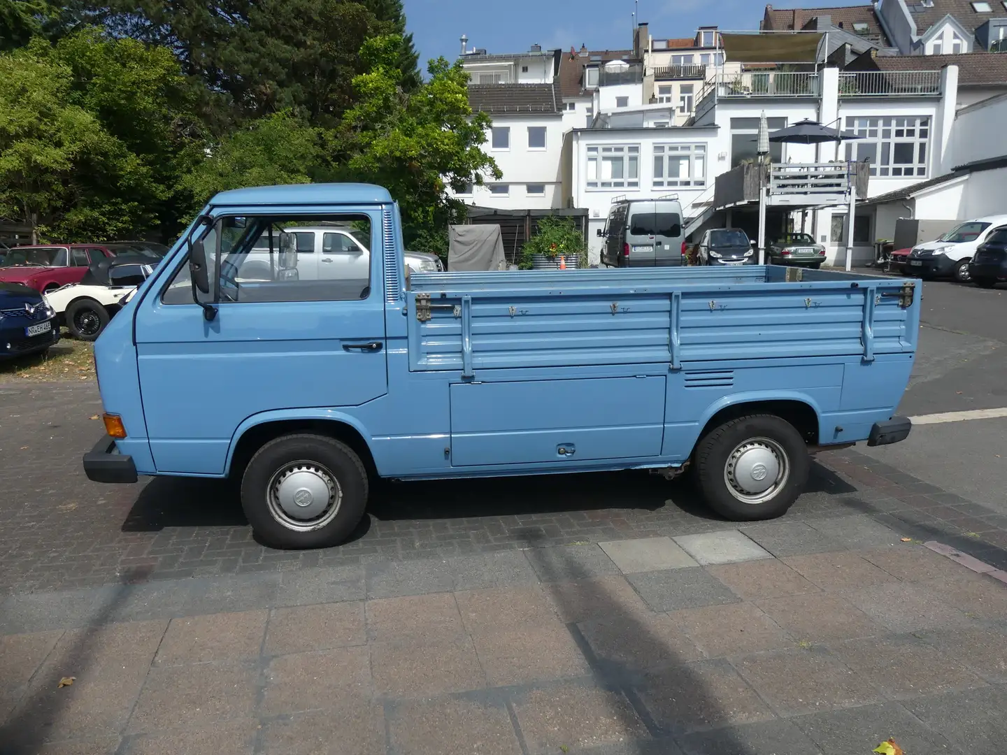 Volkswagen T3 Transporter Pritsche Oldtimer Blau - 2