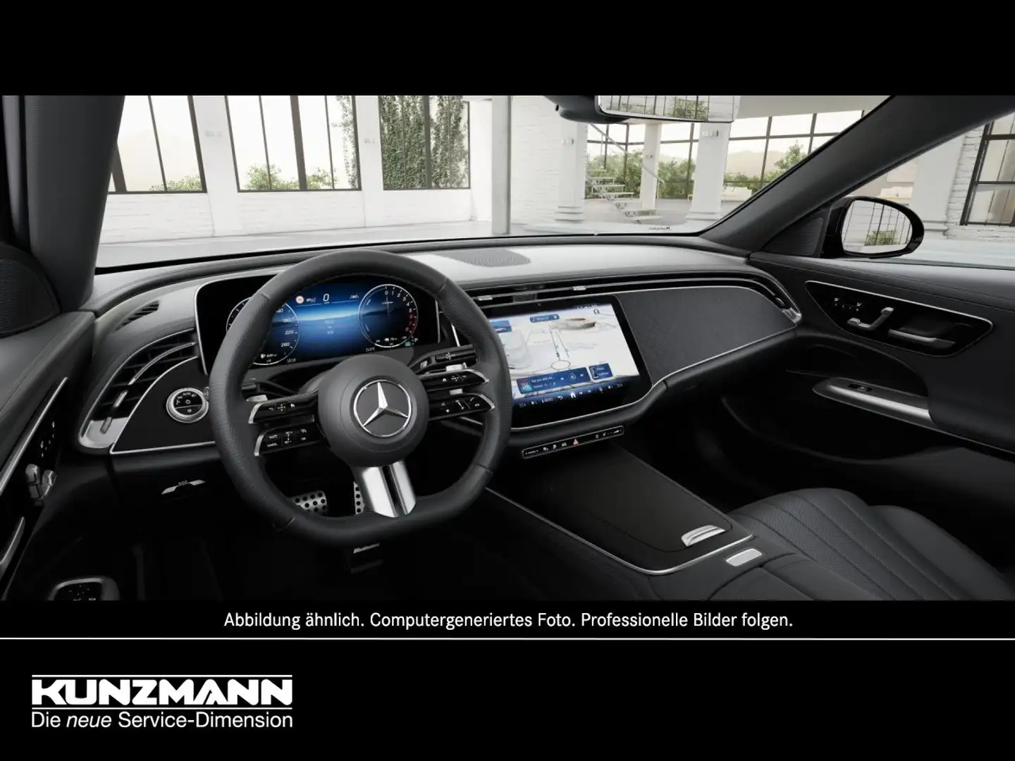 Mercedes-Benz E 300 e AMG Distronic AHK 360° Memory Sitzklima Zwart - 2