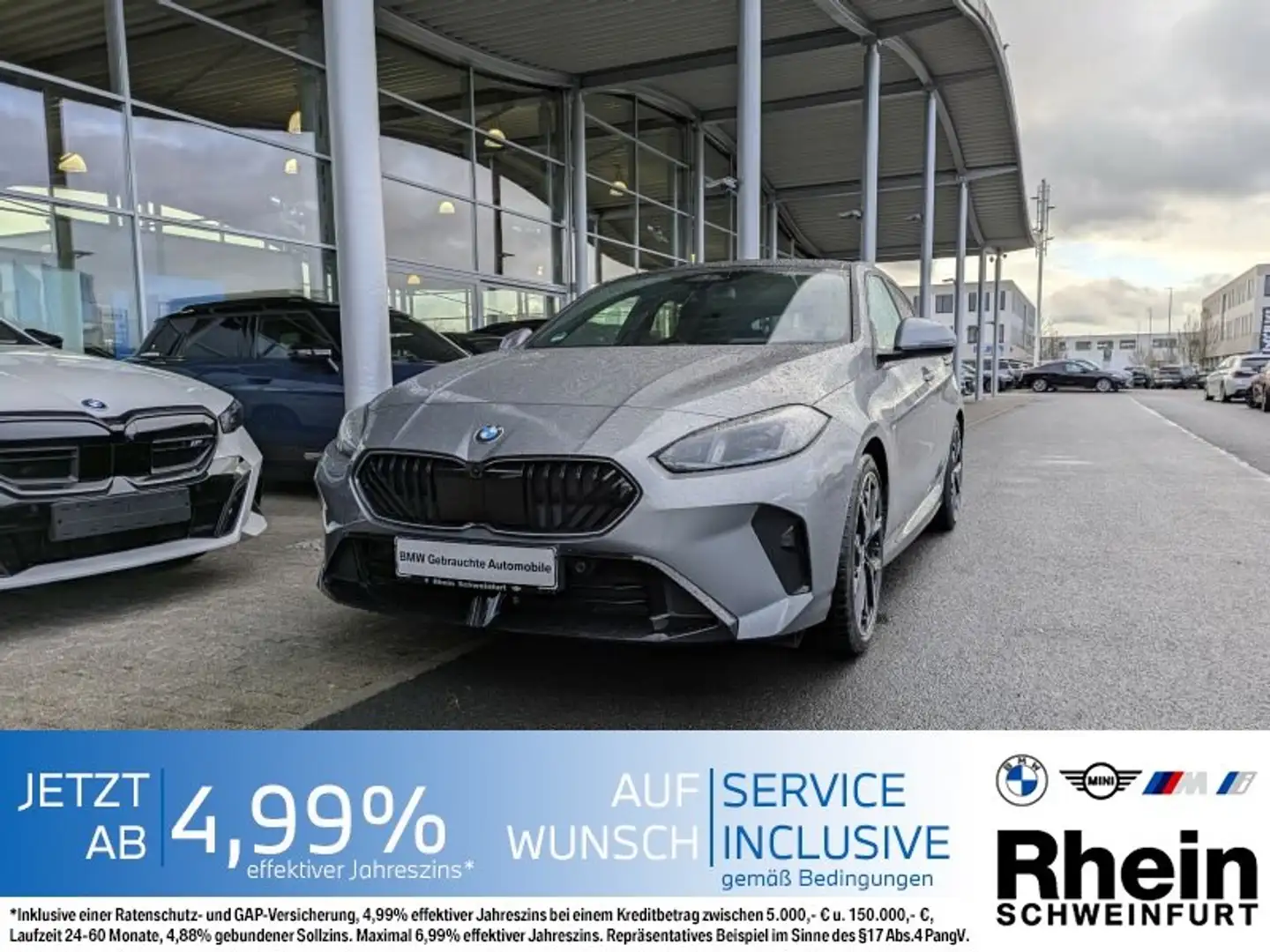 BMW 120 Lim. M Sport Park.Ass. HeadUp.Driv.Ass. Grau - 1