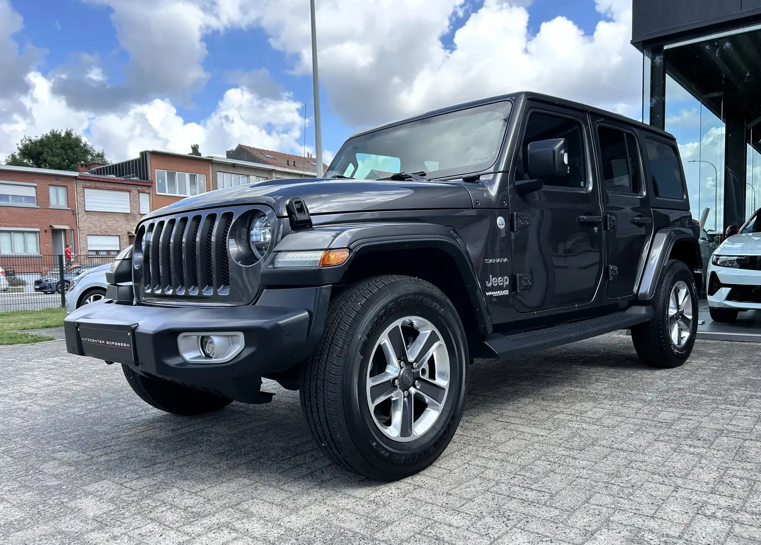 Jeep Wrangler Unlimited 2.2 CRDi Sahara - OPEN DAK Grey - 2