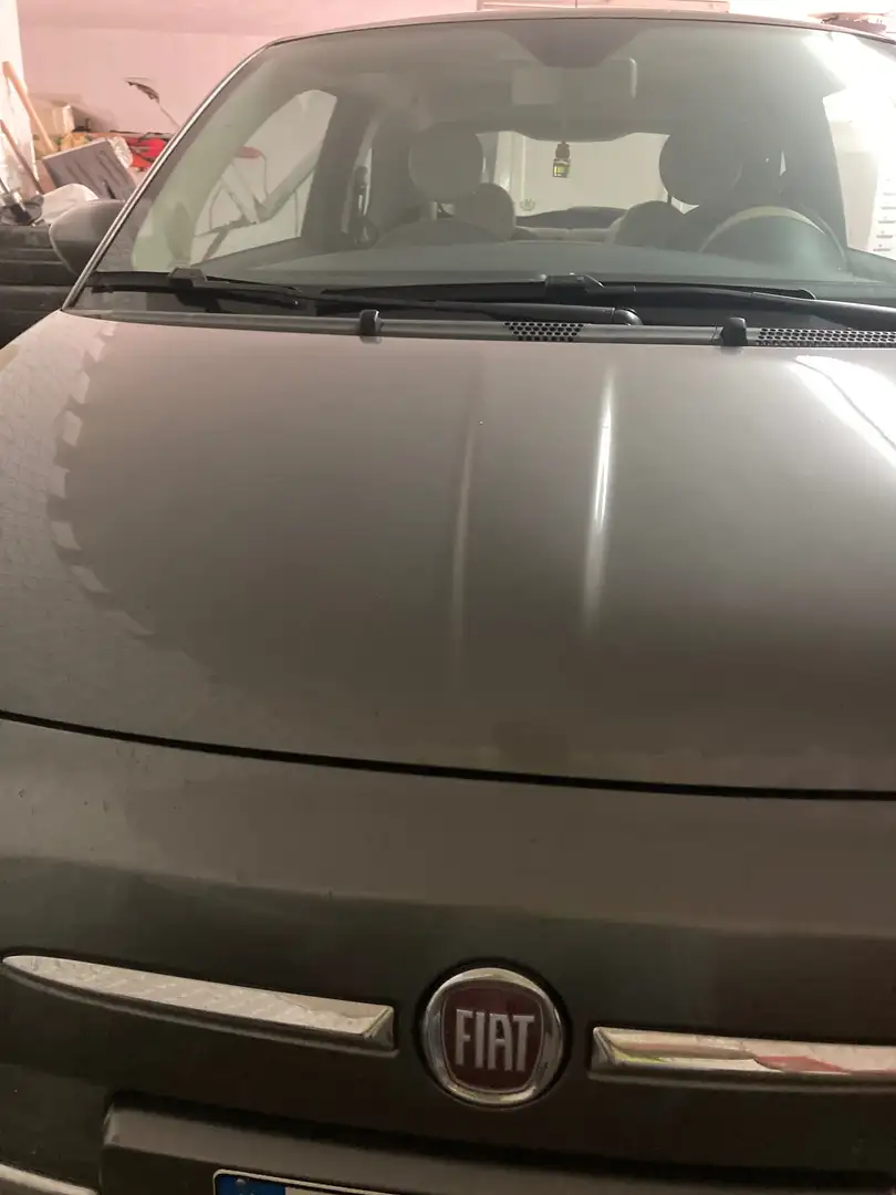 Fiat 500C 500C 1.3 mjt 16v Lounge 95cv Grigio - 1