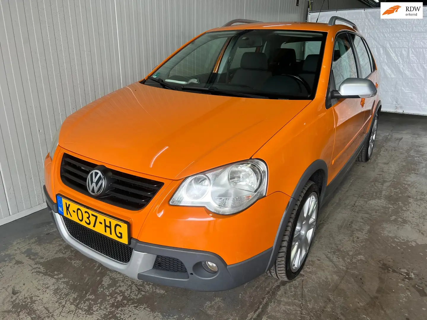 Volkswagen Polo Cross 1.4-16V stoelver/airco/ Oranje - 1