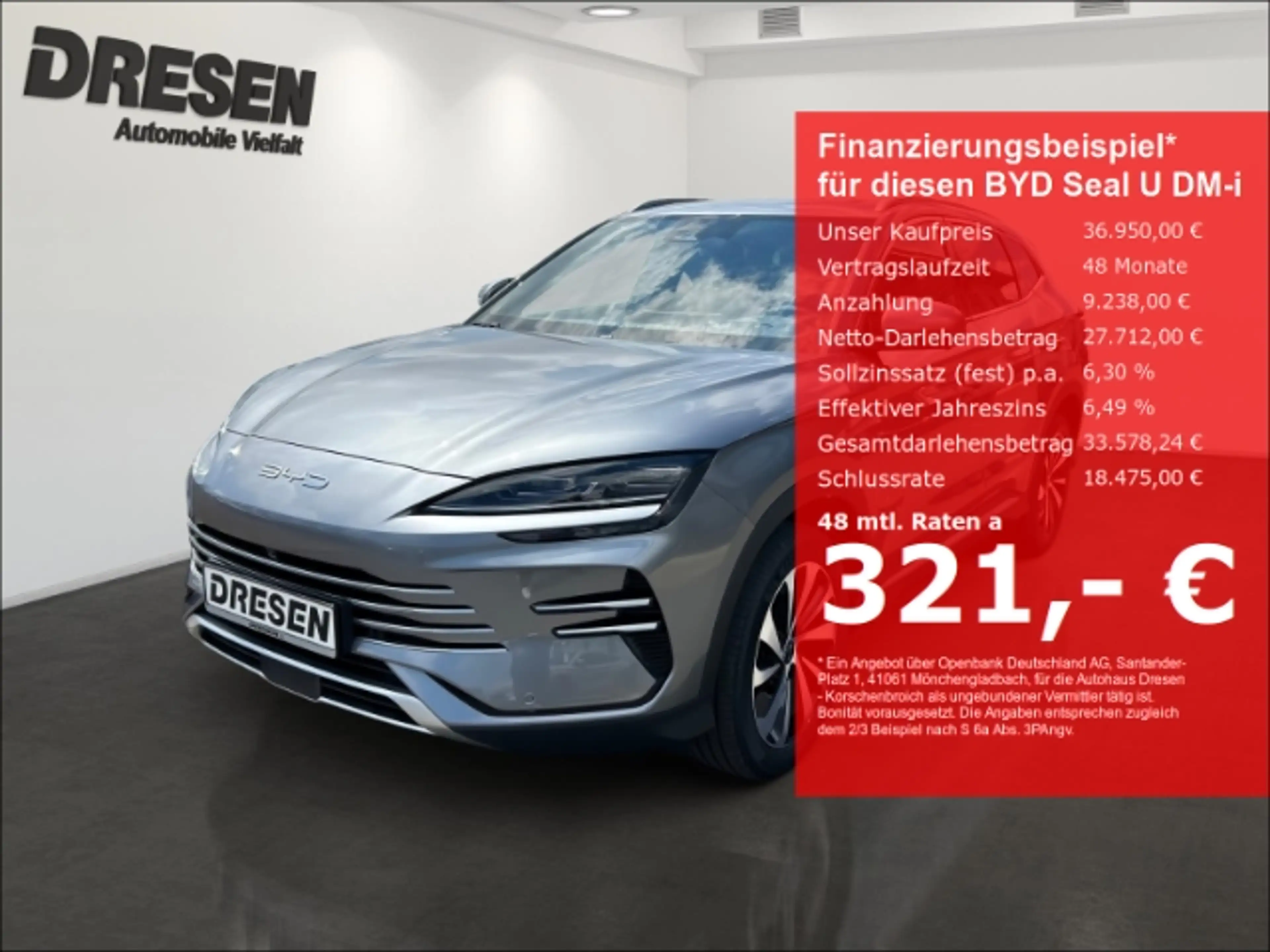 BYD Seal U 1.5 Design AWD (238 kW 324 PS)
