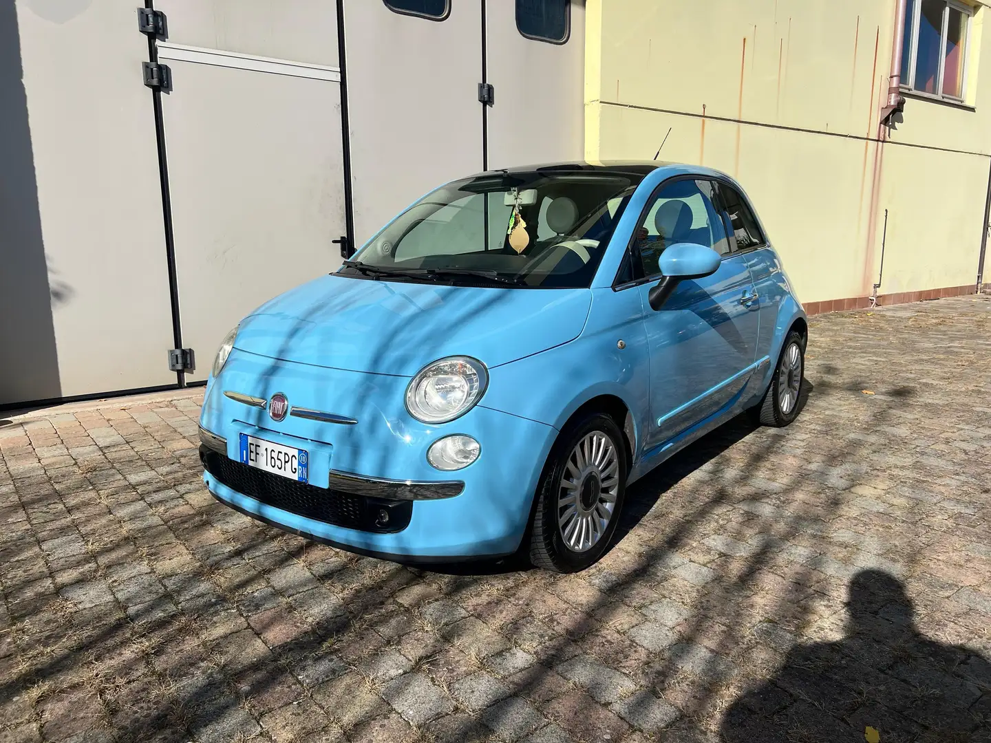 Fiat 500 500 0.9 t.air t. Lounge 85cv GPL Blau - 1