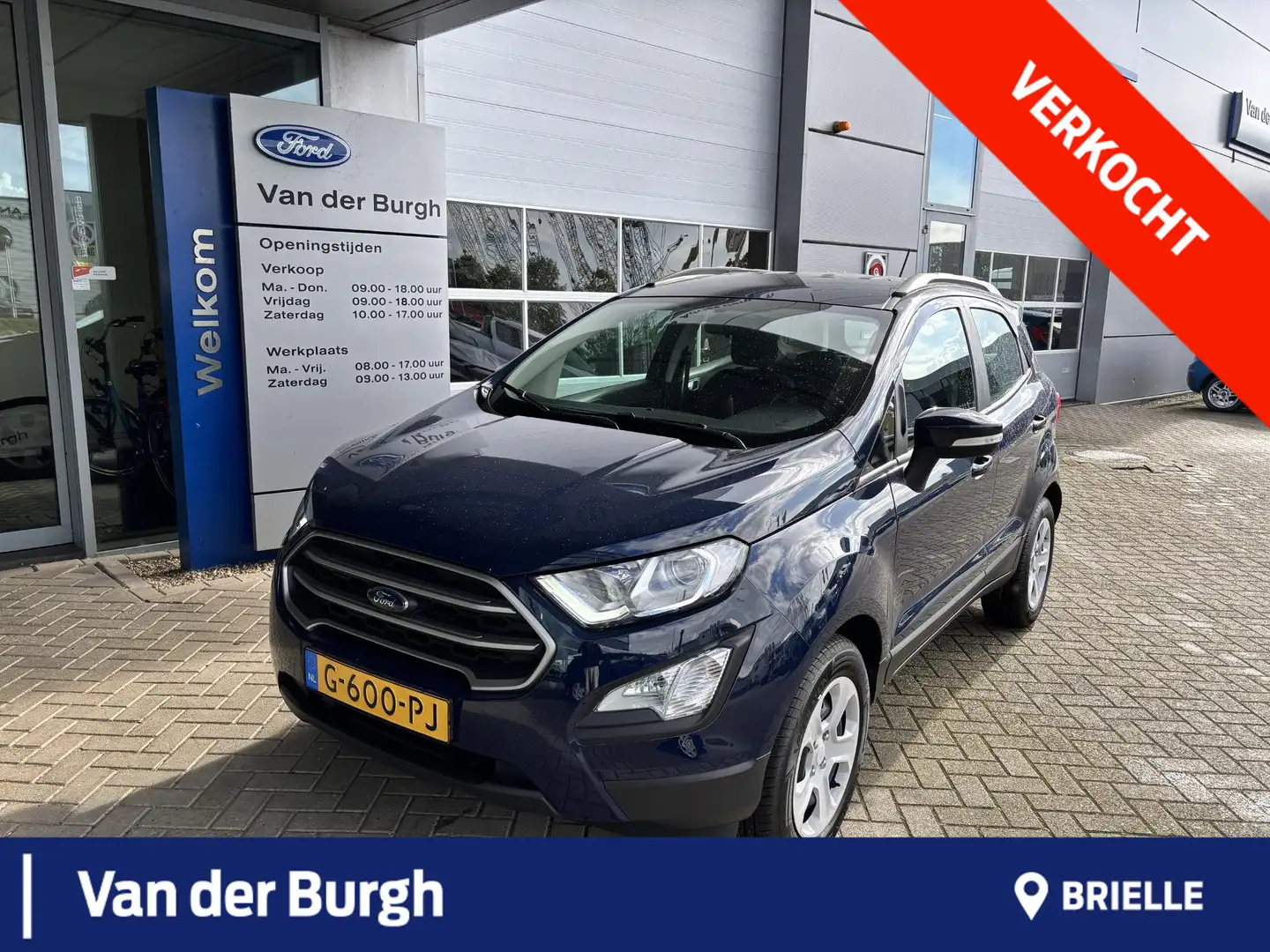 Ford EcoSport Trend Ultimate 1.0i ECOboost 125pk Ford EcoSport 1 Bleu - 1