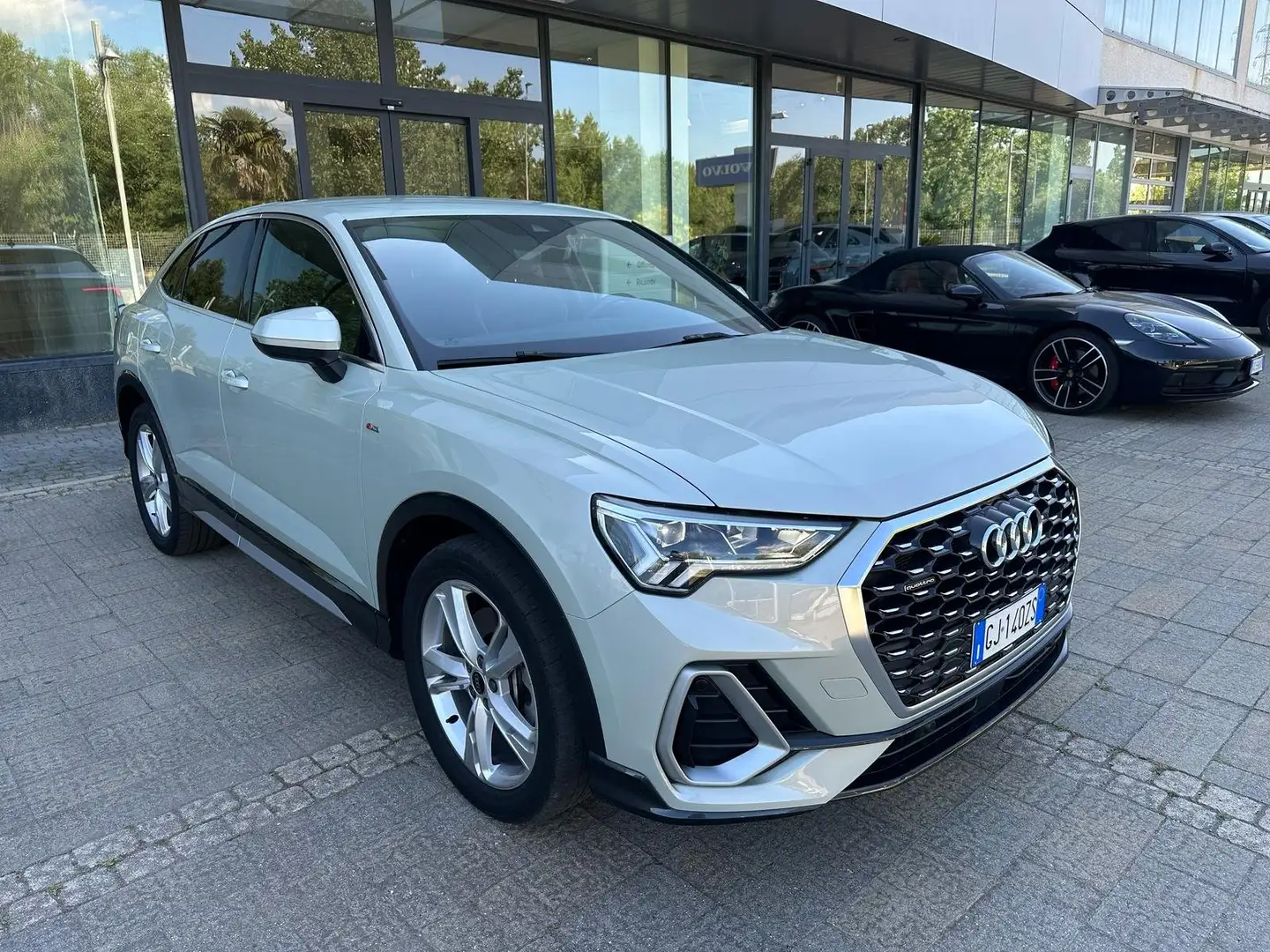 Audi Q3 Q3 SPB 40 2.0tdi-Slinedition quattro200cv s-tronic Plateado - 2