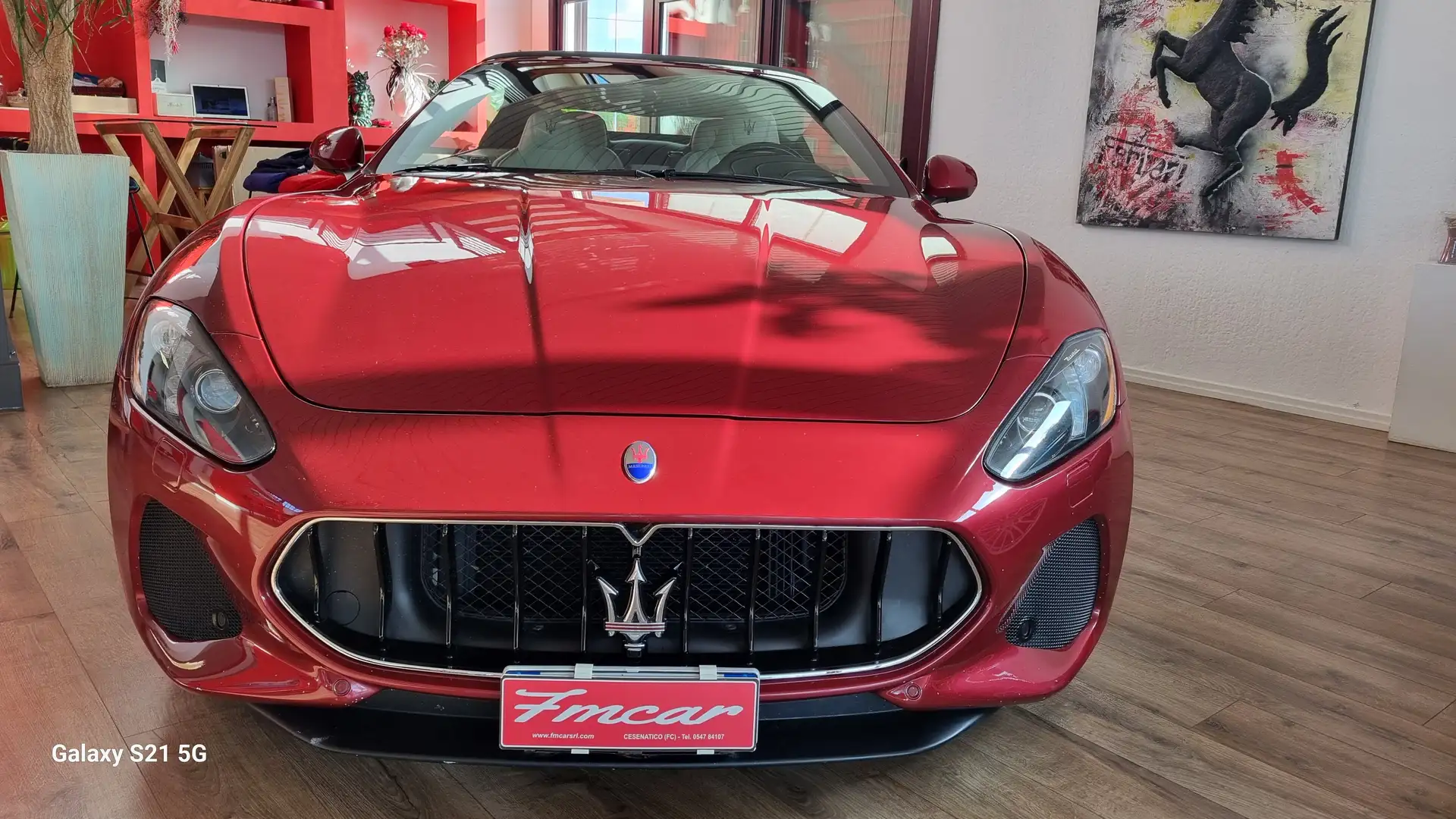 Maserati GranCabrio Grancabrio 4.7  V8 Sport auto Rosso - 1