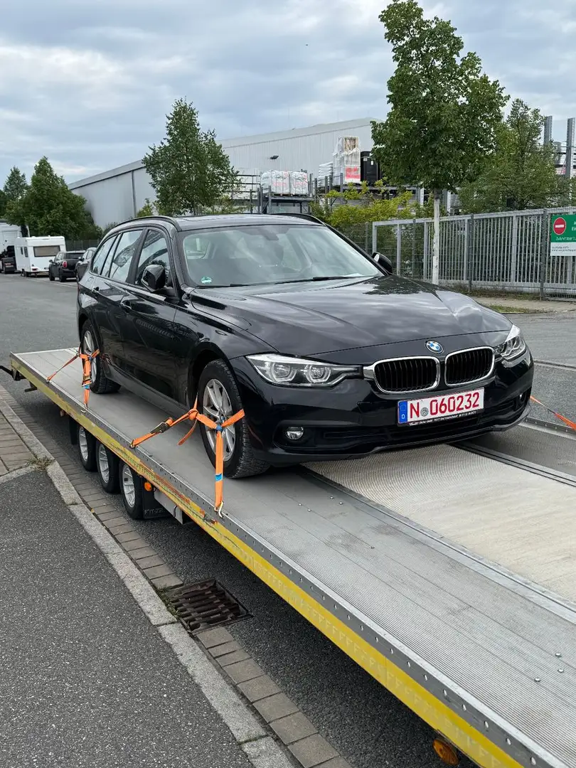 BMW 318 Baureihe 3 Touring 318 d  MOROR PROBLEM Schwarz - 2