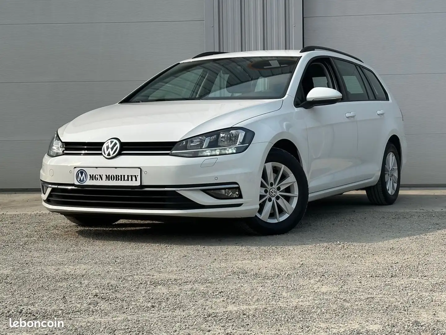 Volkswagen Golf SW TDI 115 DSG7 Blanc - 1