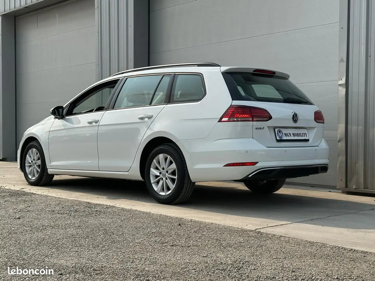 Volkswagen Golf SW TDI 115 DSG7 Blanc - 2