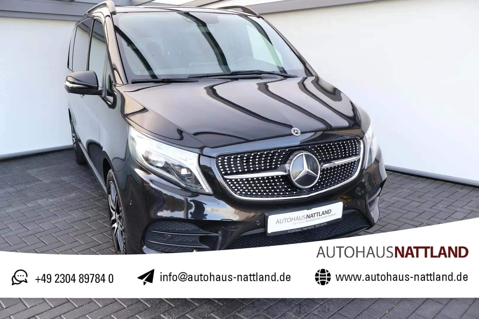 Mercedes-Benz V 300 d 4MATIC 9G Edition AMG-Line Burmester Schwarz - 1