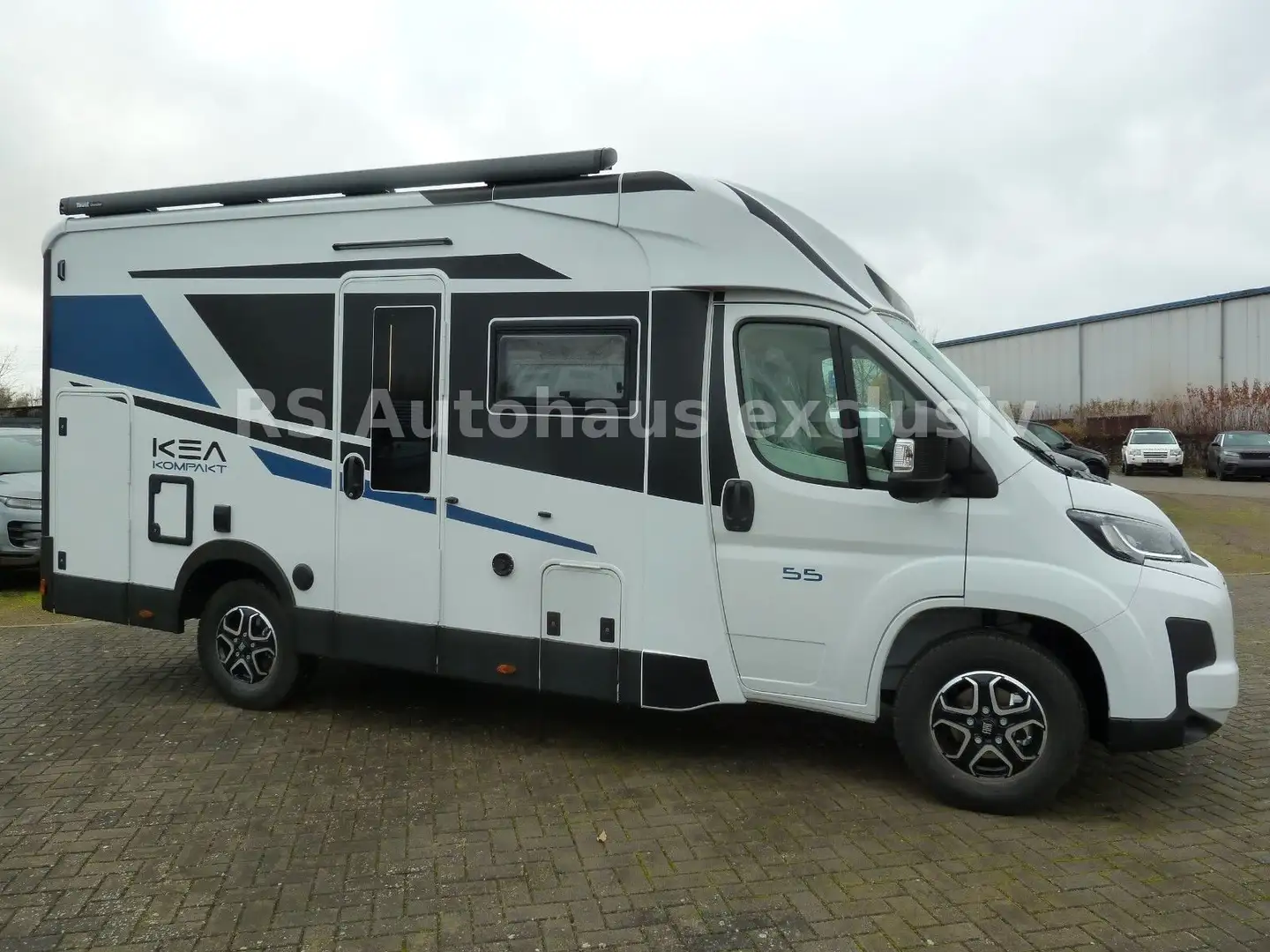 Mobilvetta Kea Kompakt 55 ACC+AT+Solar+Markise+TV+Wlan PDC Weiß - 2