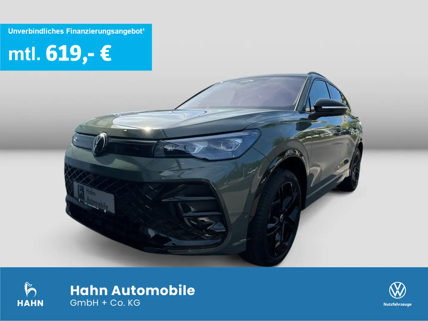 Volkswagen Tiguan R-Line 2,0 l TDI SCR 4MOTION 142 Grün - 1