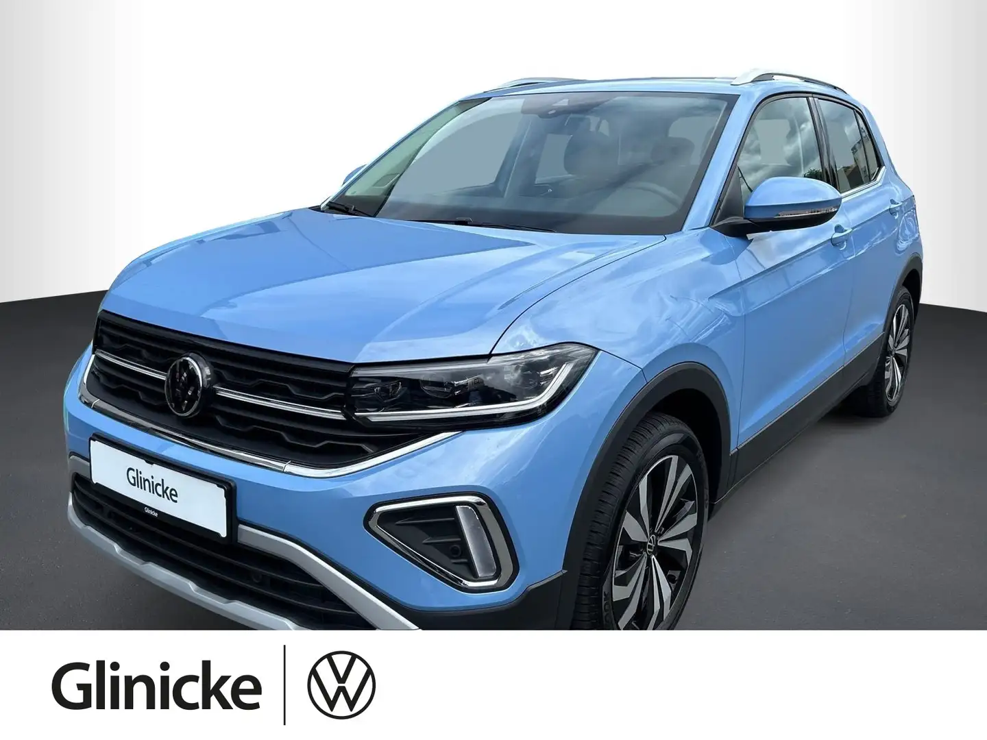 Volkswagen T-Cross 1.0 TSI Style RFK, SHZ, LED Bleu - 1