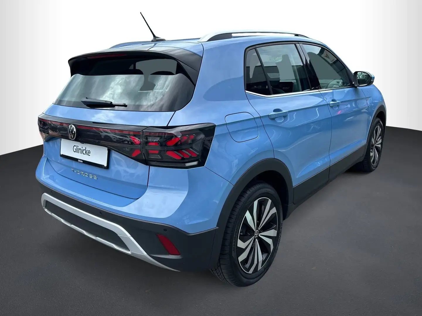 Volkswagen T-Cross 1.0 TSI Style RFK, SHZ, LED Bleu - 2