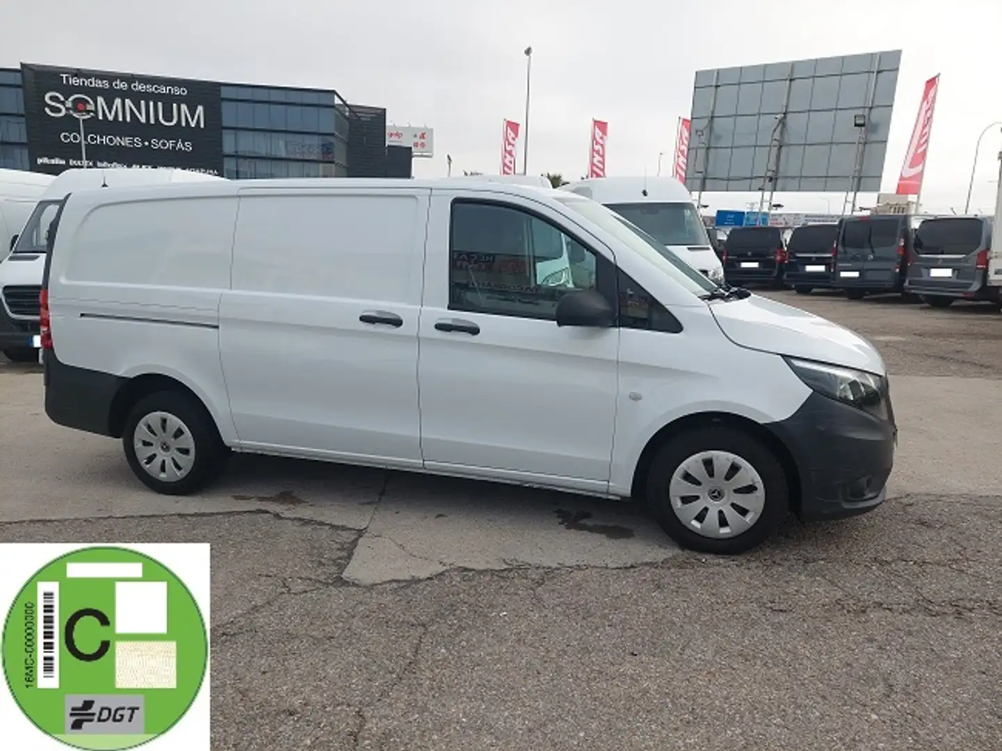 Mercedes-Benz Vito Furgón 110CDI tD Base Larga Blanco - 1