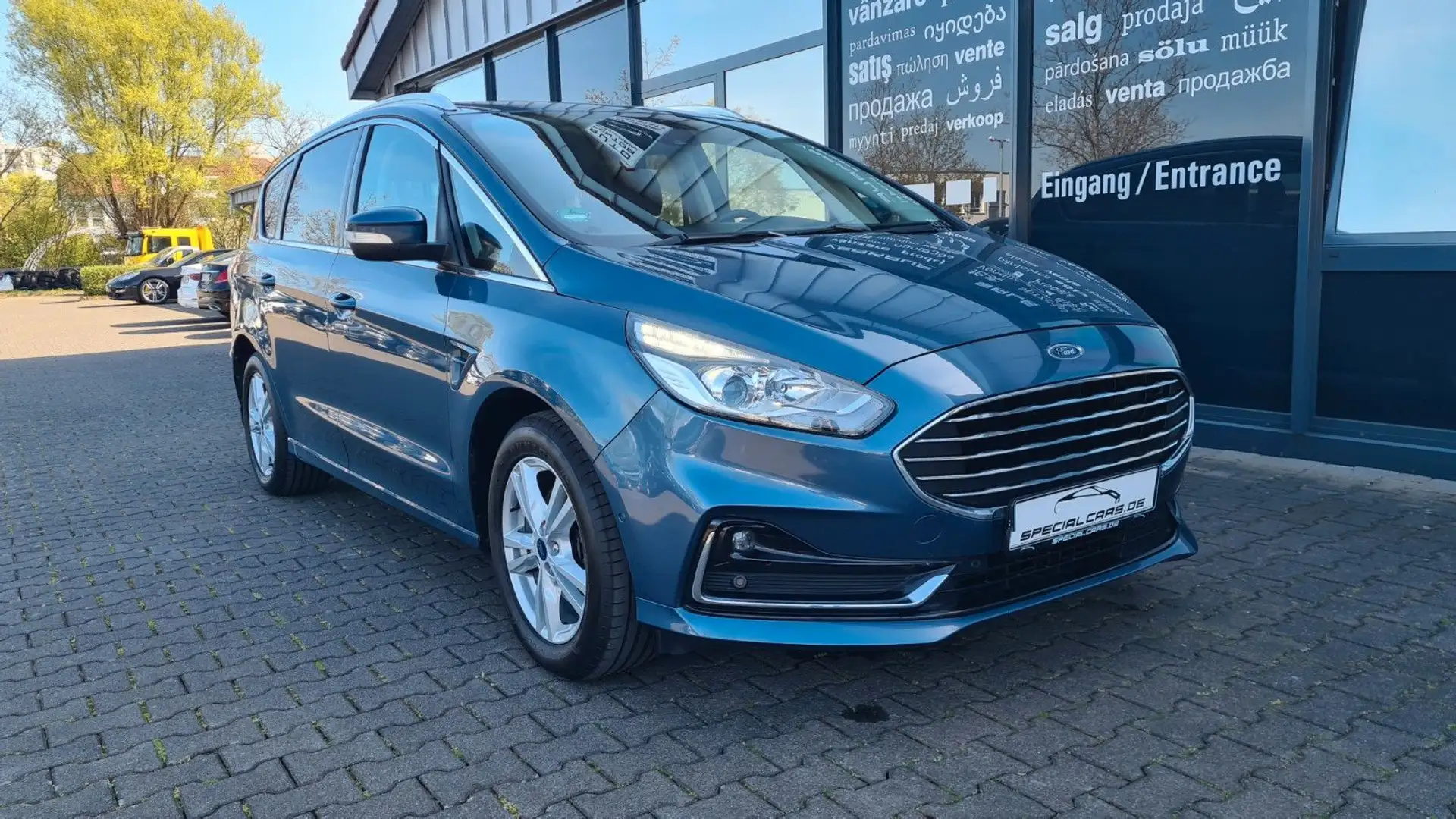 Ford S-Max S-MAX Titanium 1.5 - AHK - NAVI - CAM - 8 x ALU Blau - 1