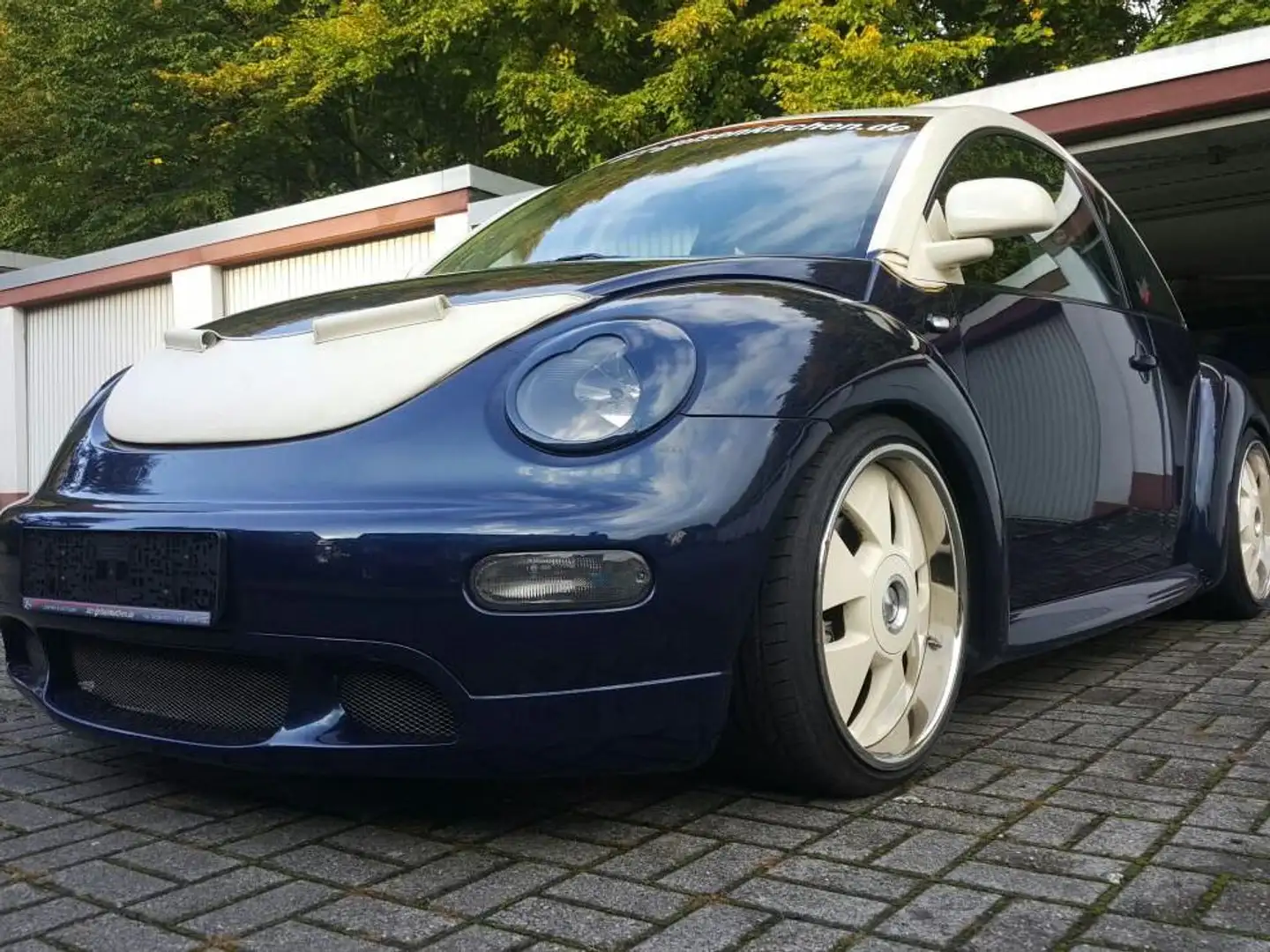 Volkswagen New Beetle 1,8 T   CUSTOM CAR  TUNING Blauw - 1