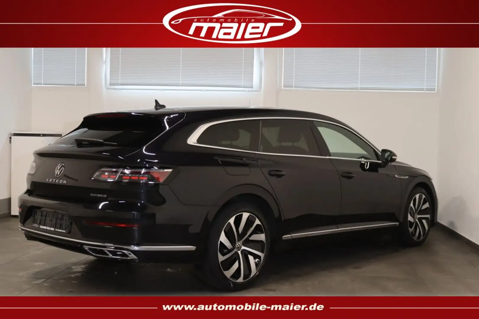 Volkswagen Arteon Shooting Brake 1.4 TSI eHyb.R-Line-Pano- Schwarz - 2