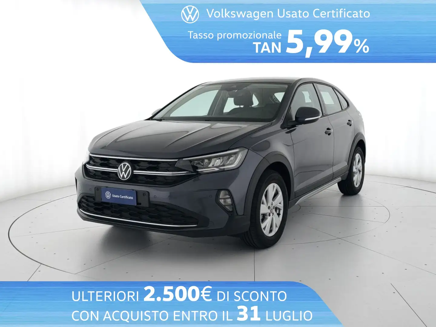 Volkswagen Taigo 1.0 tsi life 110cv Grigio - 1