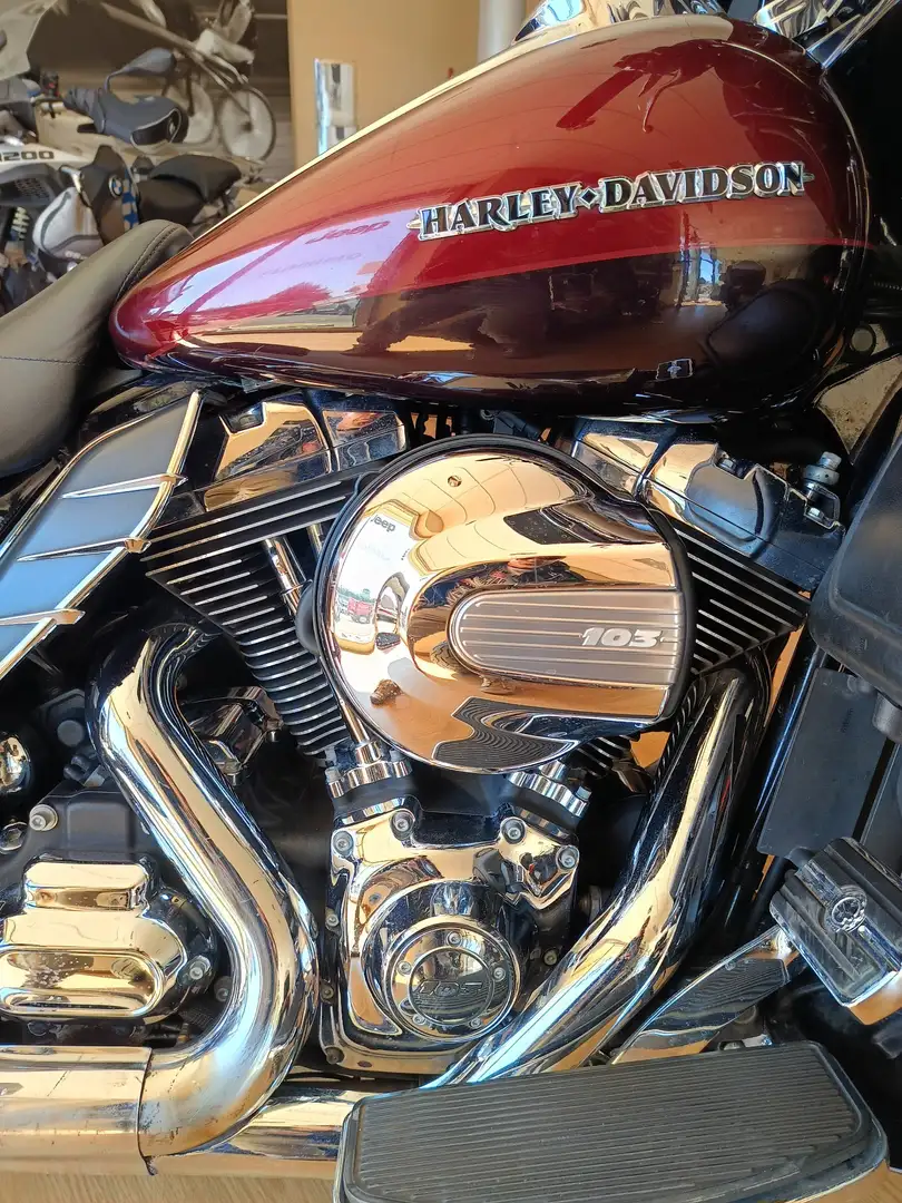 Harley-Davidson Electra Glide Piros - 1